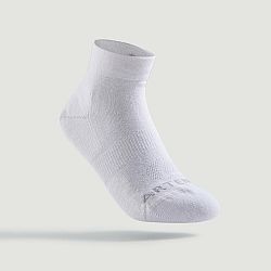 ARTENGO Detské športové ponožky RS 160 stredne vysoké 3 páry tmavomodré a biele 35-38