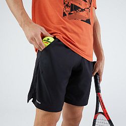 ARTENGO Pánske tenisové šortky Essential+ čierne 2XL