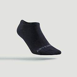 ARTENGO Športové ponožky RS160 nízke 3 páry čierne a sivé čierna 35-38