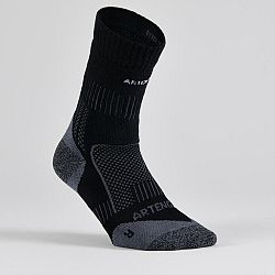 ARTENGO Tenisové ponožky RS 900 vysoké bavlnené 3 páry čierne 47-50
