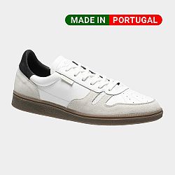 ATORKA Hádzanárska brankárska obuv pre dospelých GK500 bielo-čierna biela 40