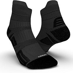 Bežecké ponožky Kiprun Strap tenké čierne 41-42