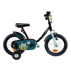 BTWIN 14-palcový bicykel 500 Monsters pre deti od 3 do 4,5 roka čierna