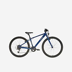 BTWIN Trekingový bicykel Riverside 900 26-palcový pre deti od 9 do 12 rokov modrá 26_QUOTE_