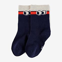 DOMYOS Sada 5 párov detských ponožiek s motívmi modrá 27-30