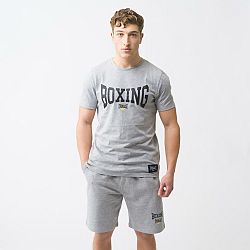 EVERLAST Tričko Boxing 23 s krátkym rukávom sivé šedá XL