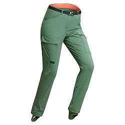 FORCLAZ Dámske nohavice Tropic 900 proti komárom zelené zelená XL (L31)