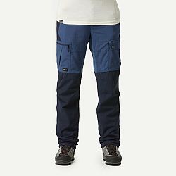 FORCLAZ Pánske odolné nohavice MT500 na horskú turistiku modrá XL (L34)
