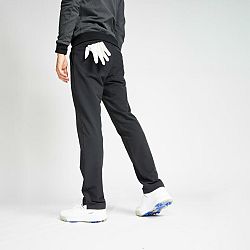 INESIS Pánske zimné golfové nohavice CW500 čierne XL-2XL