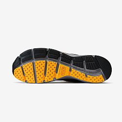 KALENJI Pánska bežecká obuv Run Active čierno-oranžová šedá 44