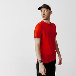 KALENJI Pánske bežecké tričko červené 3XL