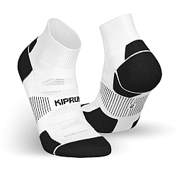 KIPRUN Bežecké ponožky Run900 Mid tenké biela 35-36