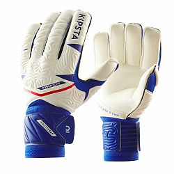 KIPSTA Brankárske rukavice F500 Viralto Shielder bielo-modré biela 11