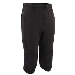 KIPSTA Detské brankárske nohavice F 100 čierne 14-15 r (161-172 cm)