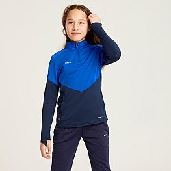 KIPSTA Dievčenské futbalové nohavice Viralto+ modré 8-9 r (131-140 cm)
