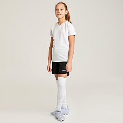 KIPSTA Dievčenské futbalové šortky Viralto čierne 5-6 r (113-122 cm)
