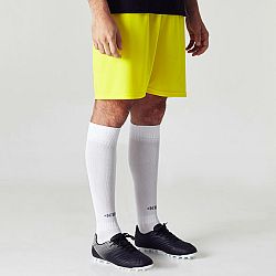 KIPSTA Futbalové šortky pre dospelých F100 žlté žltá S