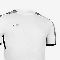 KIPSTA Futbalový dres Viralto Damier s krátkym rukávom bielo-čierny S