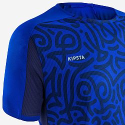 KIPSTA Futbalový dres Viralto Solo Letters s krátkym rukávom modrý L