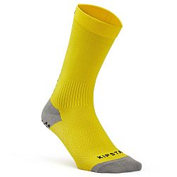 KIPSTA Krátke protišmykové futbalové ponožky VIRALTO II MiD žlté žltá 39-40