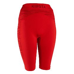 KIPSTA Spodné termošortky na futbal Keepdry 500 červené XL
