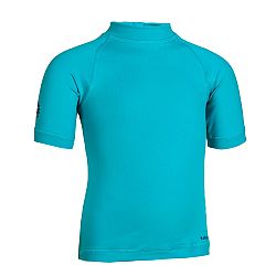 NABAIJI Detské tričko do vody s ochranou proti UV modré tyrkysová 18 m (76-81 cm)