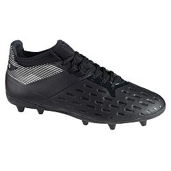 OFFLOAD Pánska syntetická obuv na ragby ADVANCE 500 na suchý povrch čierno-sivá čierna 46