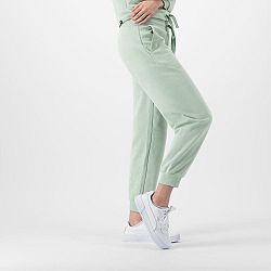 PUMA Dámske nohavice na cvičenie zelené zelená M (W33 L31)