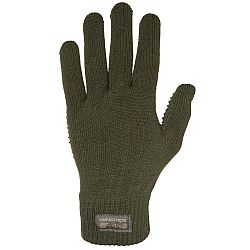 SOLOGNAC Lovecké rukavice 100 zelené khaki XL-2XL