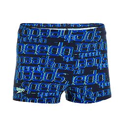 SPEEDO Chlapčenské boxerkové plavky s potlačou modré 8 rokov