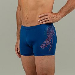 SPEEDO Pánske boxerkové plavky Boost modro-oranžové modrá S-M