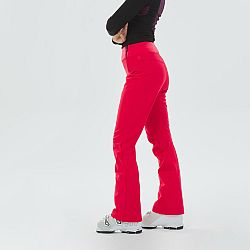 WEDZE Dámske lyžiarske nohavice Slim 500 červené M