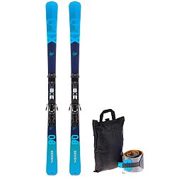 WEDZE Súprava skialpinistických lyží XLD 500 RT + viazanie + stúpacie pásy 174 cm