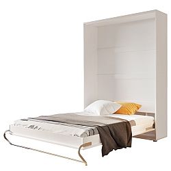 Sconto Sklápacia posteľ CONCEPT PRO CP-02 biela, 120x200 cm