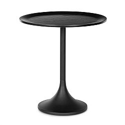 Besoa Small Visby, konferenčný stolík, 48 x 52,5 cm (Ø x V), kov, multiplexová doska, dubová dyha