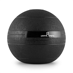Capital Sports Groundcracker, čierny, 25 kg, slamball, guma