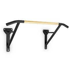 Capital Sports Shadow, tyč na zhyby, práškom lakovaná oceľ, drevo, 38mm, čierna