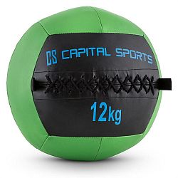 Capital Sports Wallba 12, zelený, 12 kg, wall ball, syntetická koža