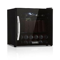 Klarstein Beersafe L Onyx, chladnička na nápoje, A+, LED, kovové rošty, sklenené dvere, čierna