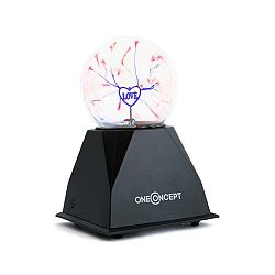 OneConcept Magicball Speaker, bluetooth plazmová guľa, reproduktor, USB, LED