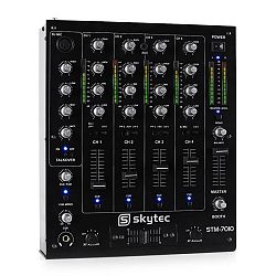 Skytec STM-7010, 4-kanálový DJ mixážny pult, USB, MP3, EQ